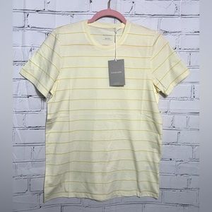 EVERLANE *NWT* Yellow Stripe Tee